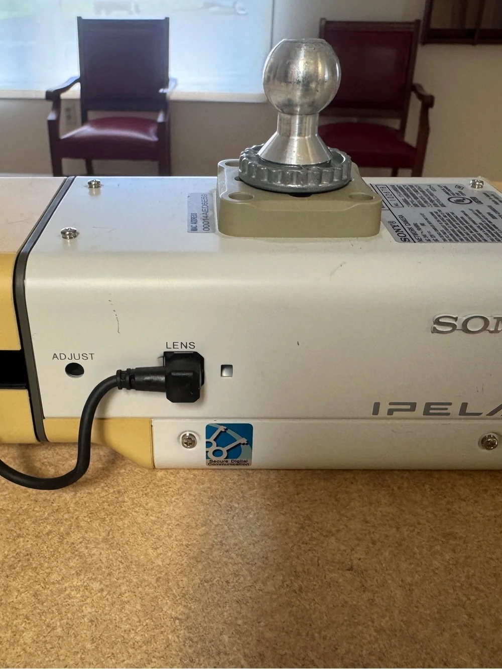 Sony SNC-CS50N Network Camera with outdoor enclosure
